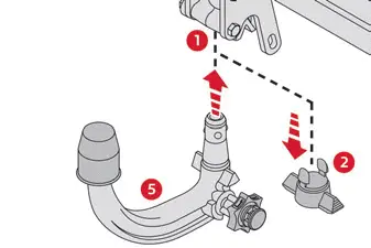 Citroen C4 | Anhängerkupplung mit werkzeuglos abnehmbarem Kugelkopf